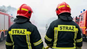Tragedia w Rumi: Pożar zabrał życie dwóm osobom, jedna w szpitalu.
