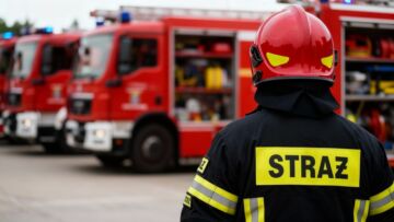 Uroczystość PSP w Sopocie z okazji Święta Niepodległości