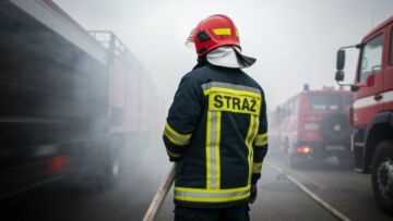 Pożar poddasza w Sopocie: strażacy błyskawicznie opanowali sytuację