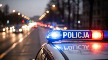 Gdańsk: pijany kierowca z dzieckiem uderzył w bankomat
