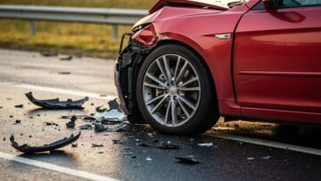 Kamionka: zderzenie na A1, kierowca miał 1,7 promila