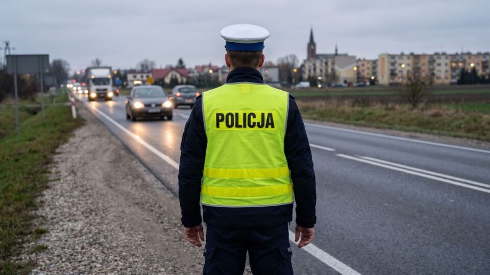 Lisewo Malborskie: pijany na rowerze z silnikiem